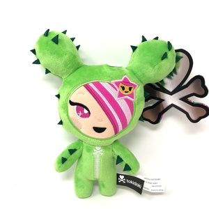 Tokidoki Sandy Cactus Friends Soft Plush Toy 8” New